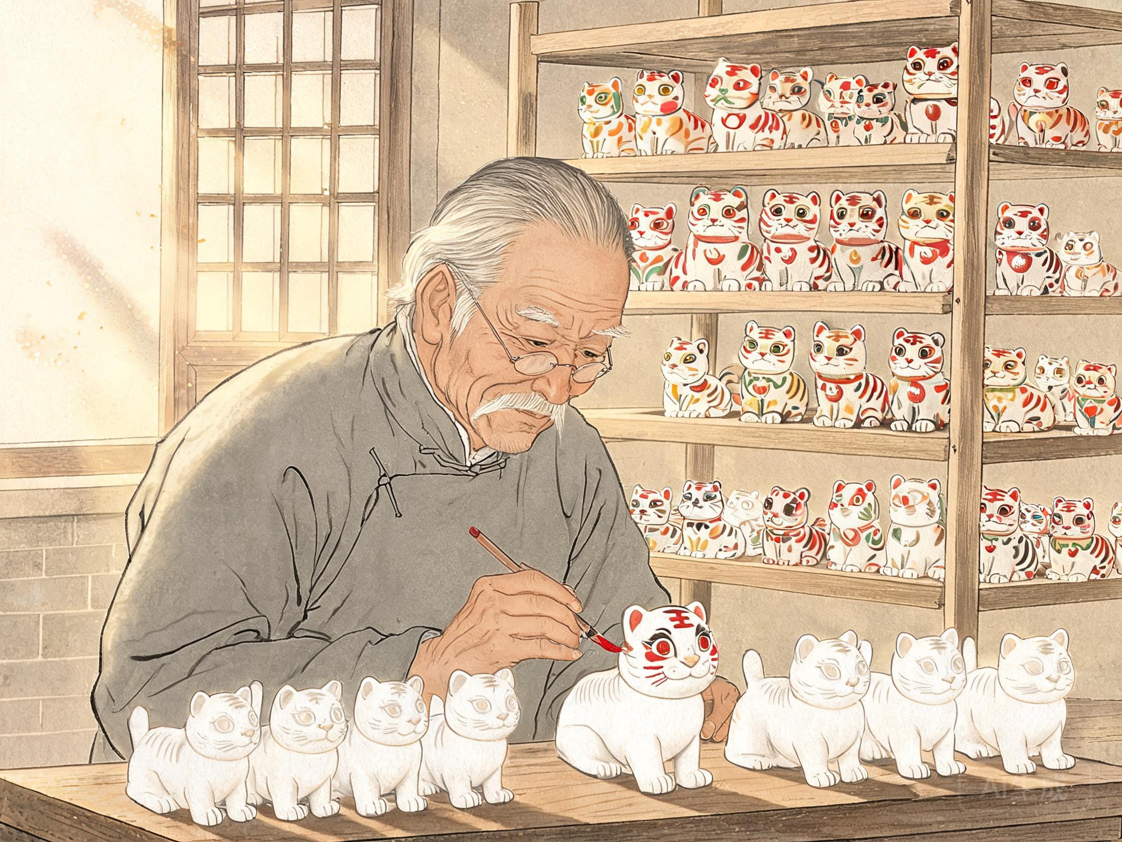 老匠人上彩