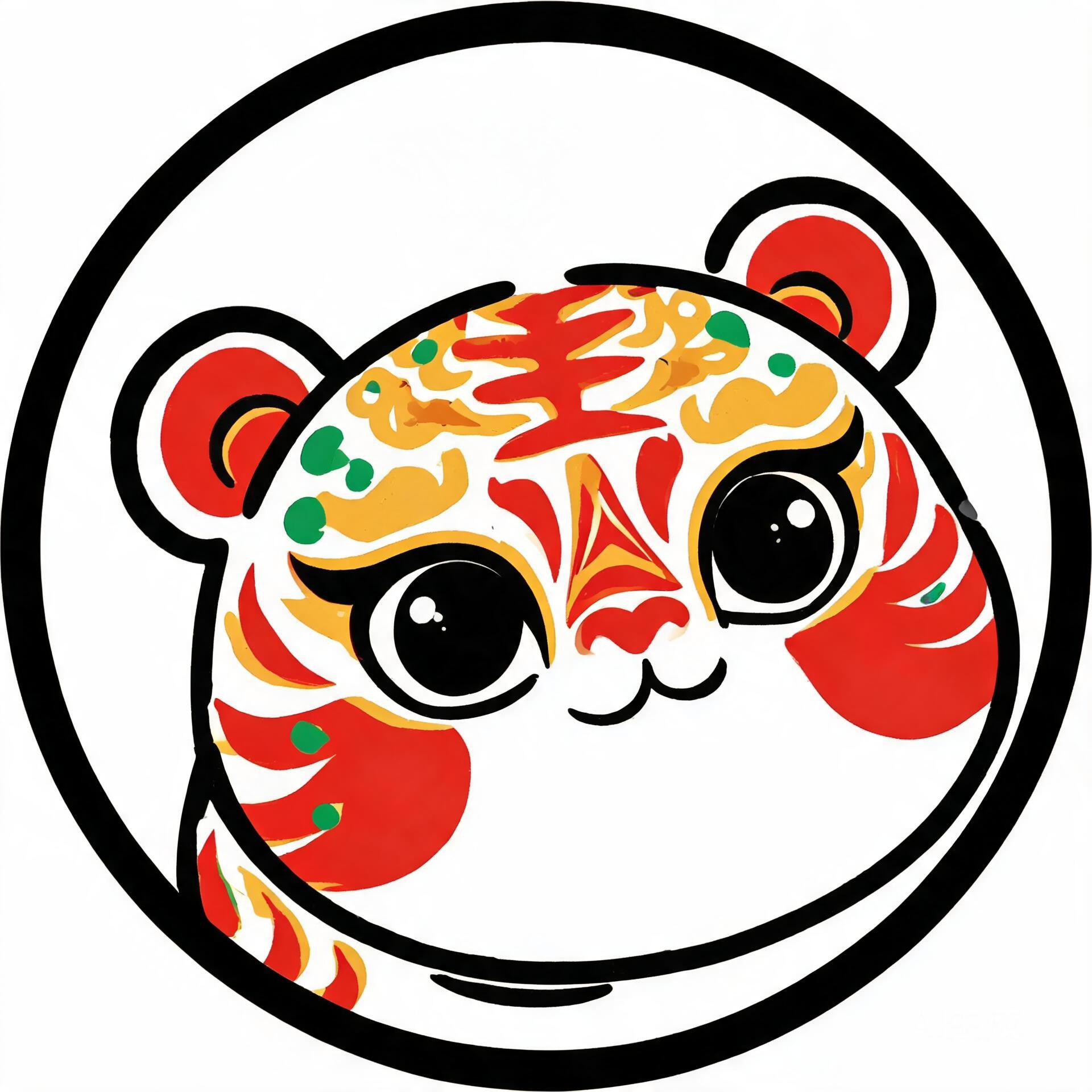 民俗插画泥虎探头求助